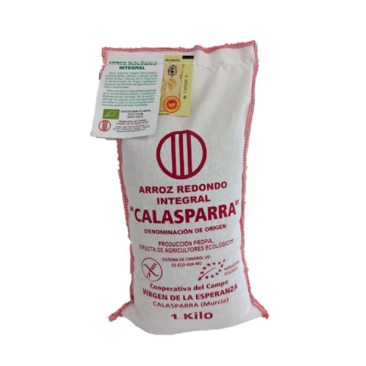 Ryż pełnoziarnisty w woreczku Calasparra 1 kg