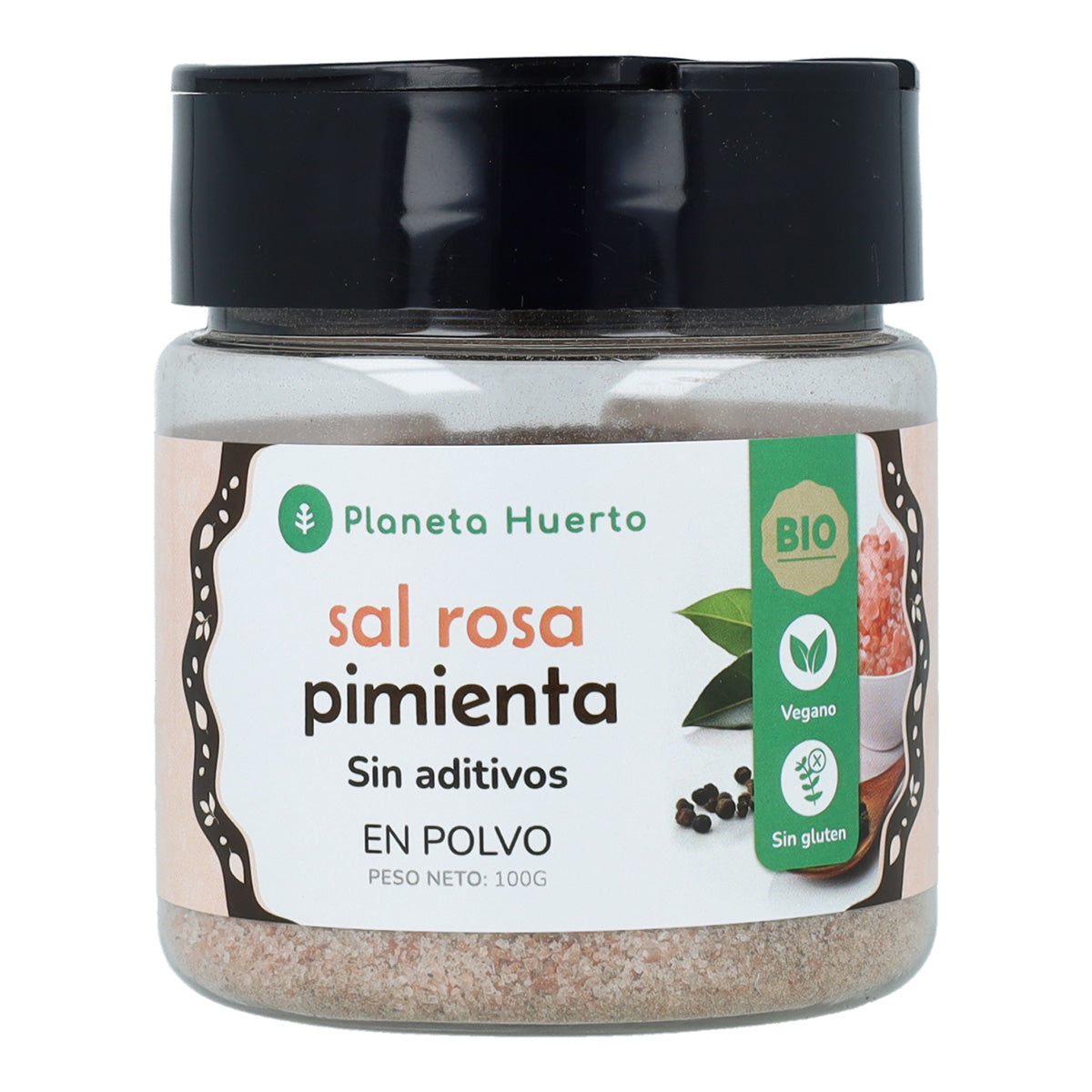 Sale rosa + pepe Bio ECO Planeta Huerto 100g