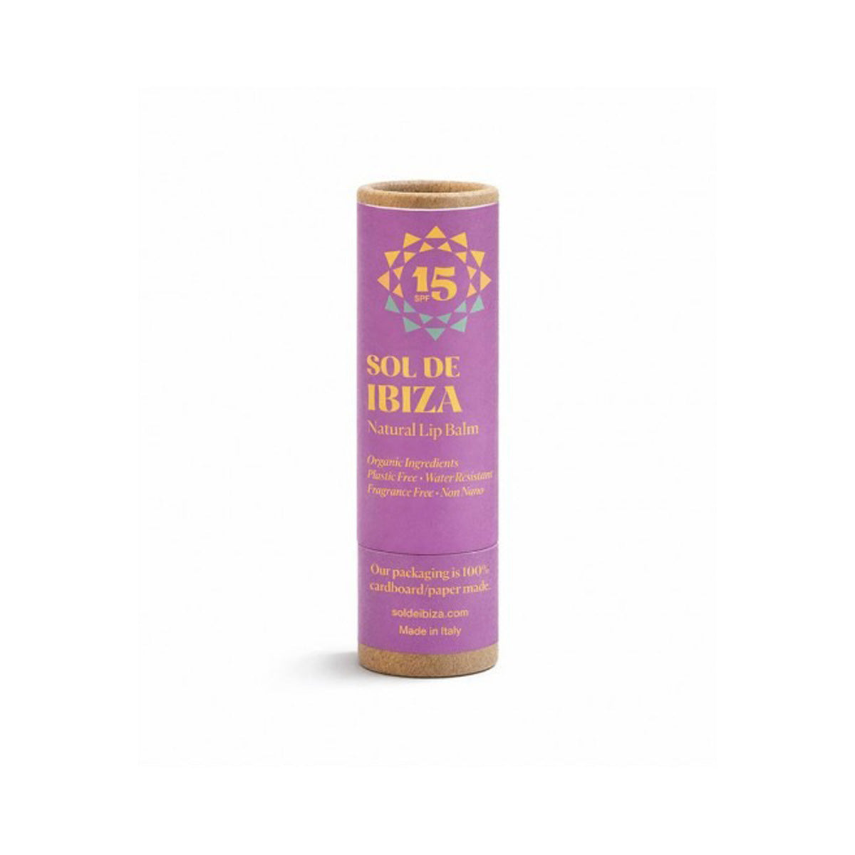 Sol de Ibiza Plastic-Free Lip Balm SPF15 5 g