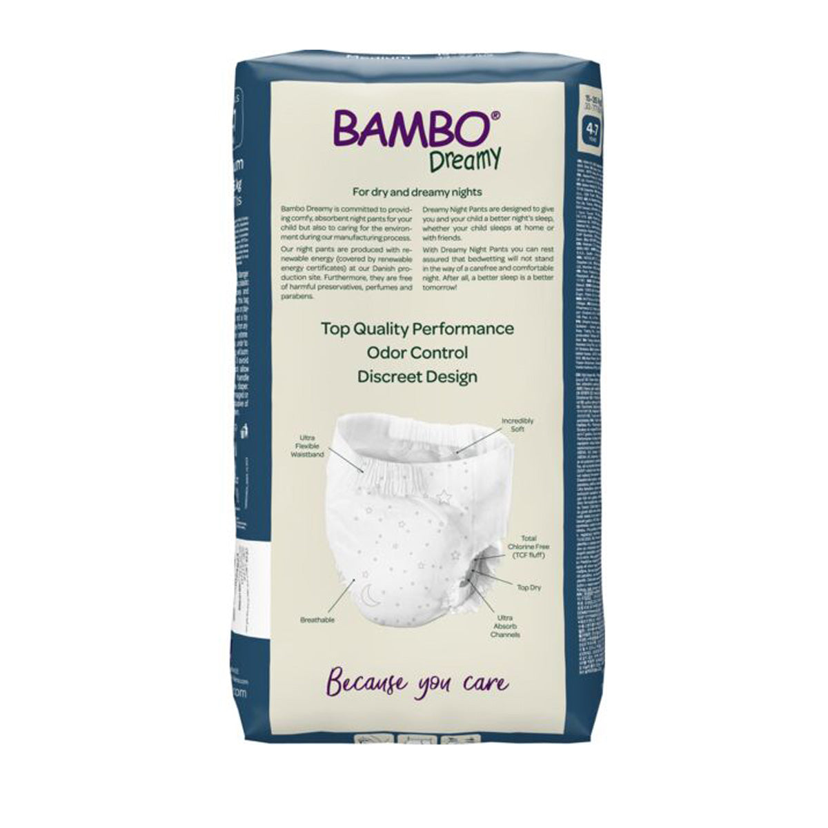 Bambo Dreamy Night Pants M (15-35 kg) 10 pcs Bambo Nature