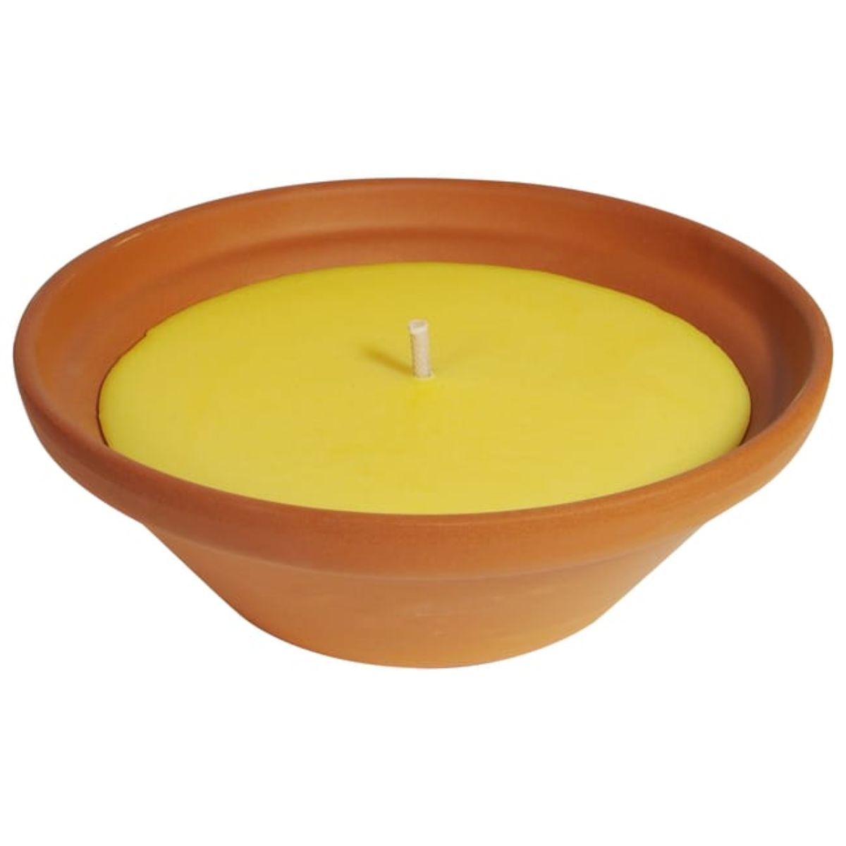 Citronella-muggenkaars terracotta Ø22 cm Roura