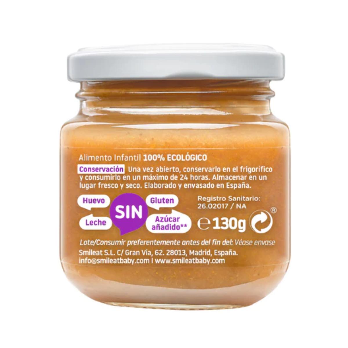 AKTION 3x BIO-Gläschen Birne, Pflaume und Banane +6 Monate Smileat 130 g