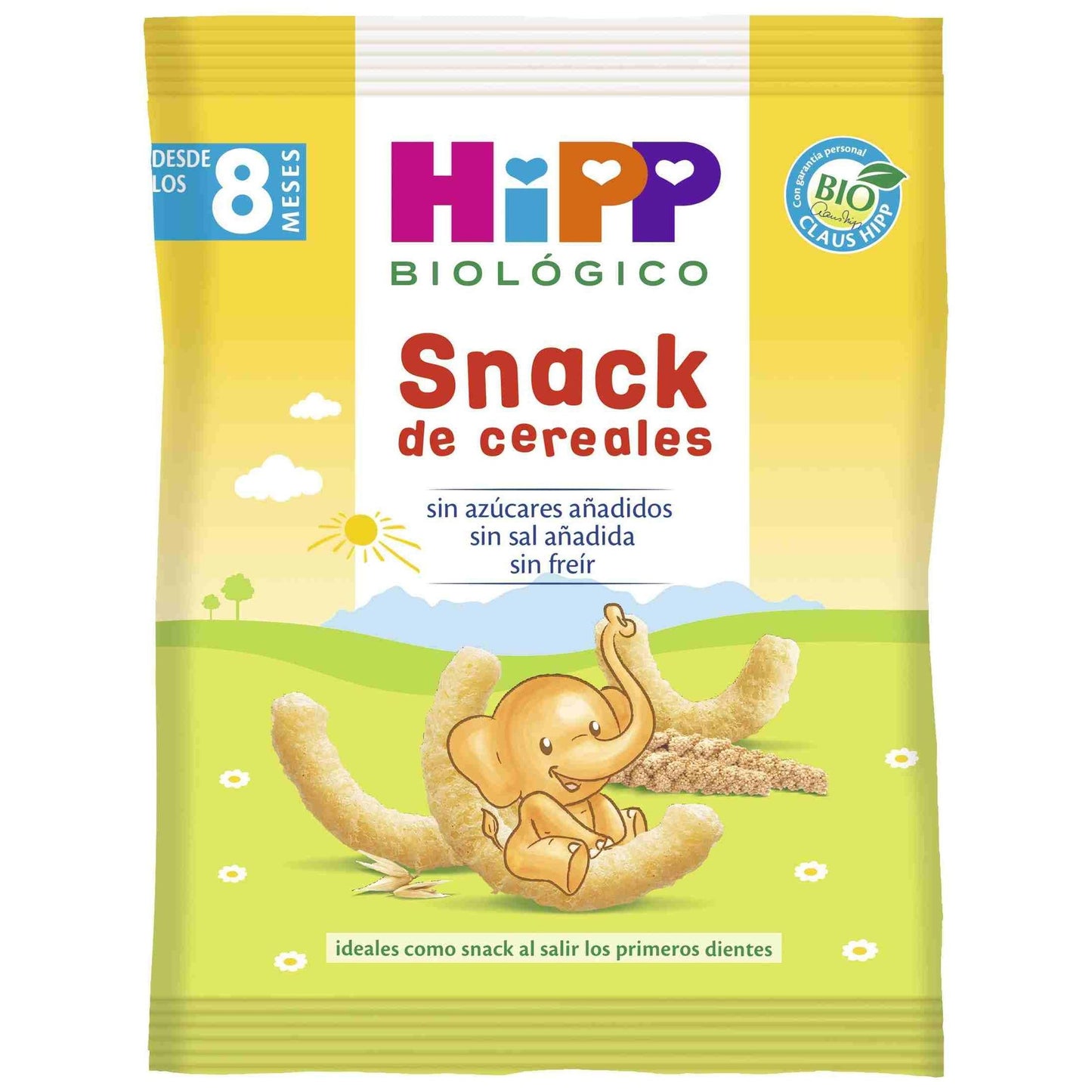 Snack aux céréales en forme de vers bio +8 mois HiPP 30 g