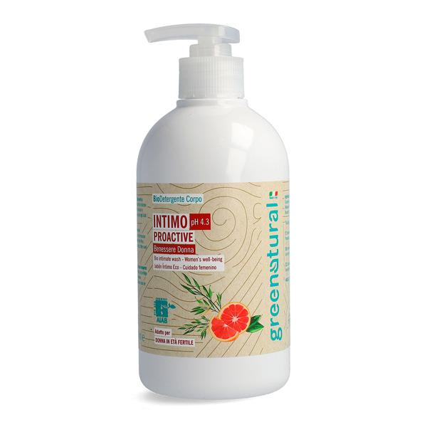 Bio intieme hygiënegel proactive ph 4.0 – welzijn van de vrouw – 500 ml