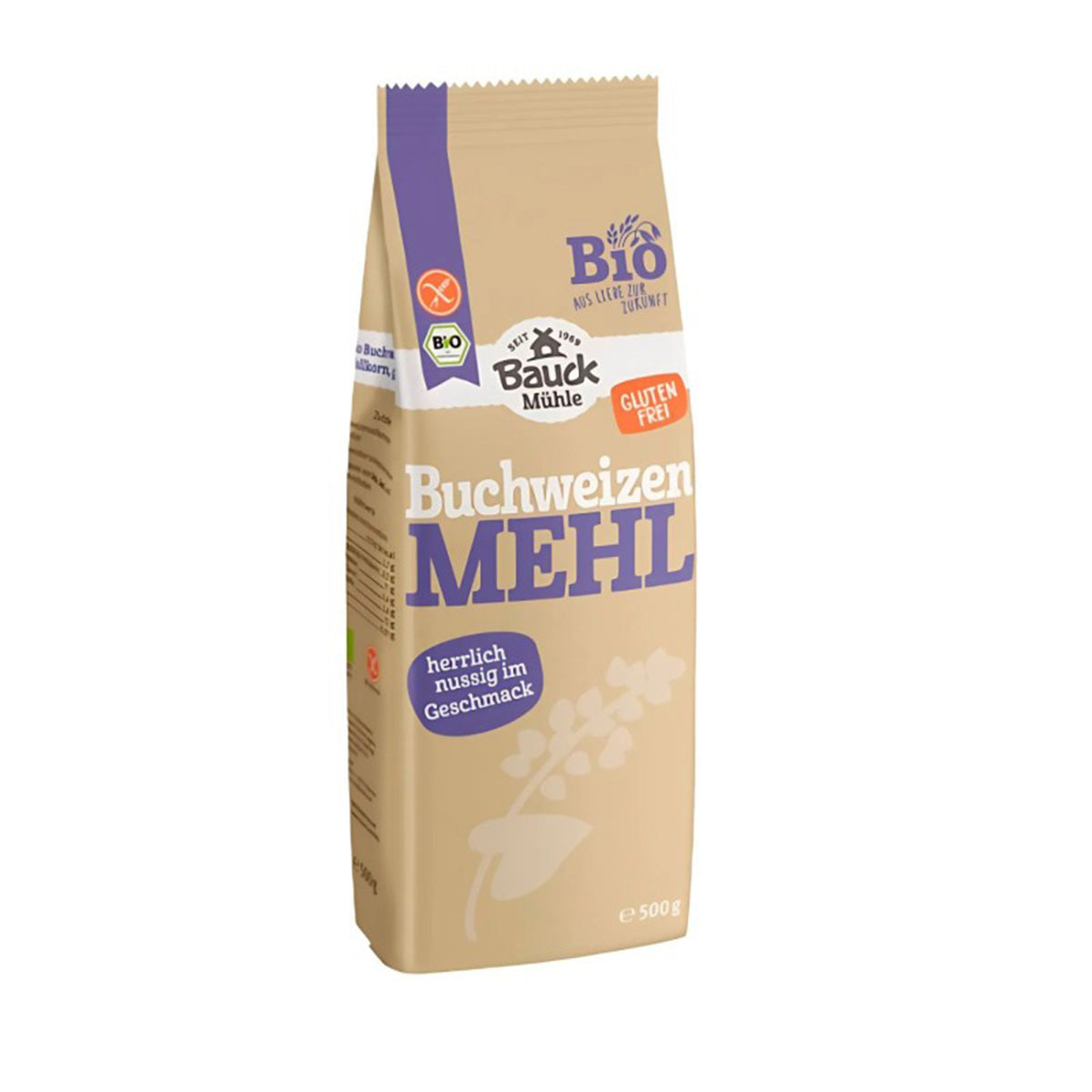 Glutenvrije boekweitmeel Bauckhof 500 g