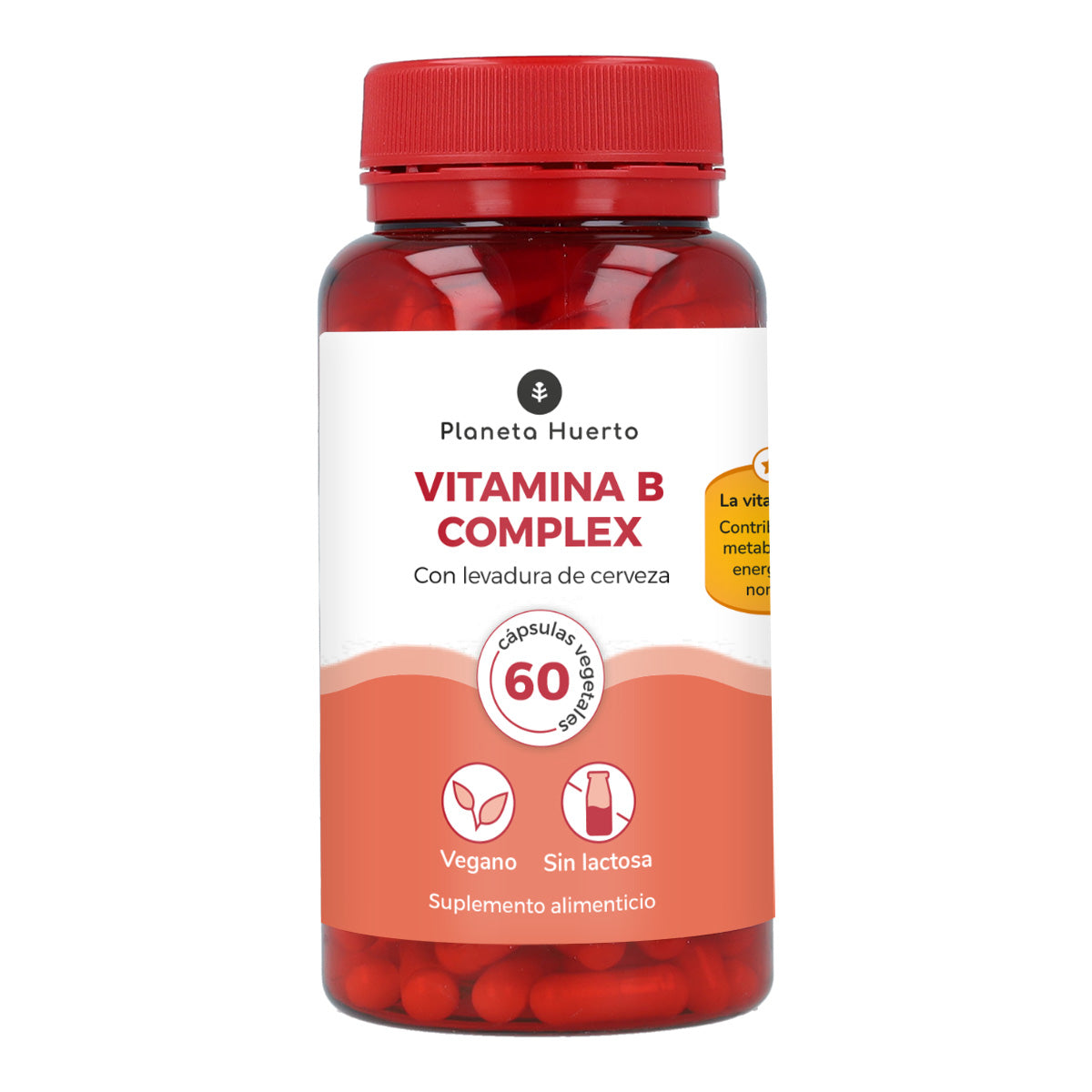 Complesso vitaminico B Planeta Huerto 60 Cap.
