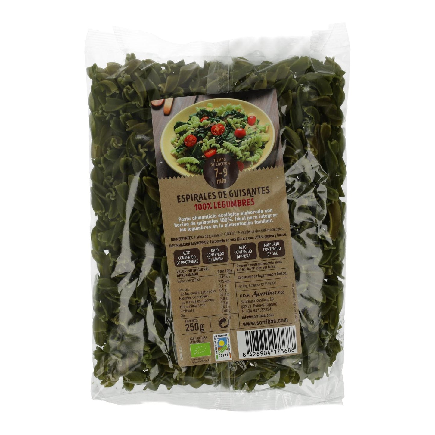 Erbsenspiral Biográ BIO 250 g