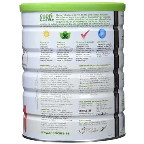 Erbjudande 2x getmjölk för spädbarn 1 Capricare 800 g