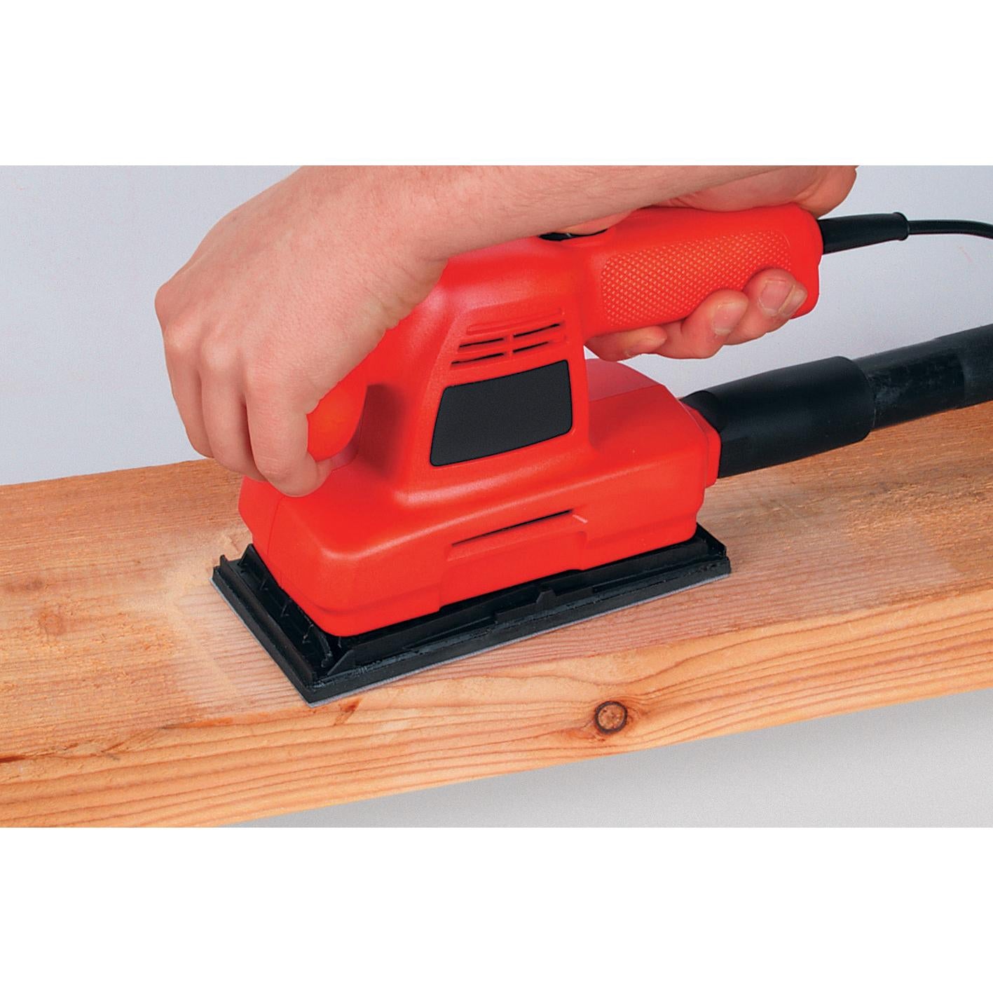 5 Schleifblätter 93 x 190 mm für Exzenterschleifer Wolfcraft Körnung 120