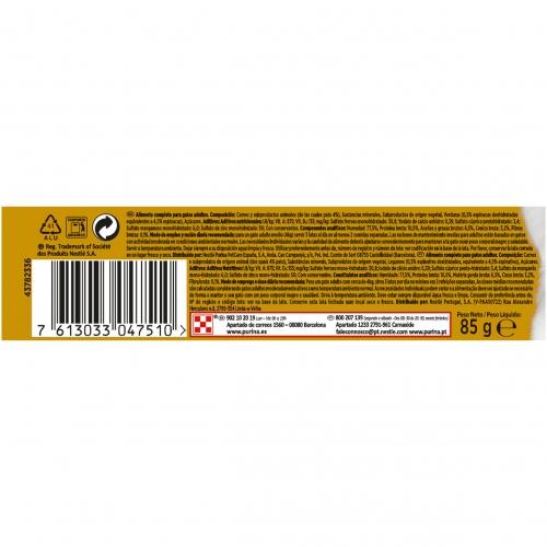 Opakowanie 24 x GOURMET GOLD Mousse Mokra karma Kaczka i szpinak 85 g