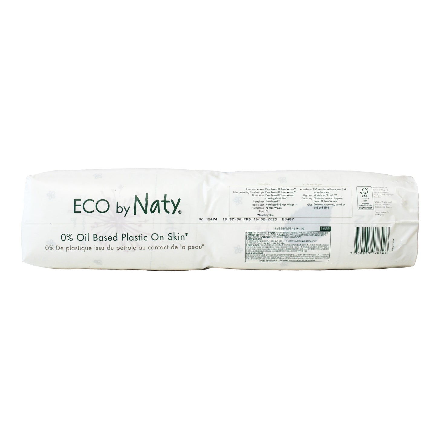 Naty No. 3 Nappies 4-9 kg 50 pcs