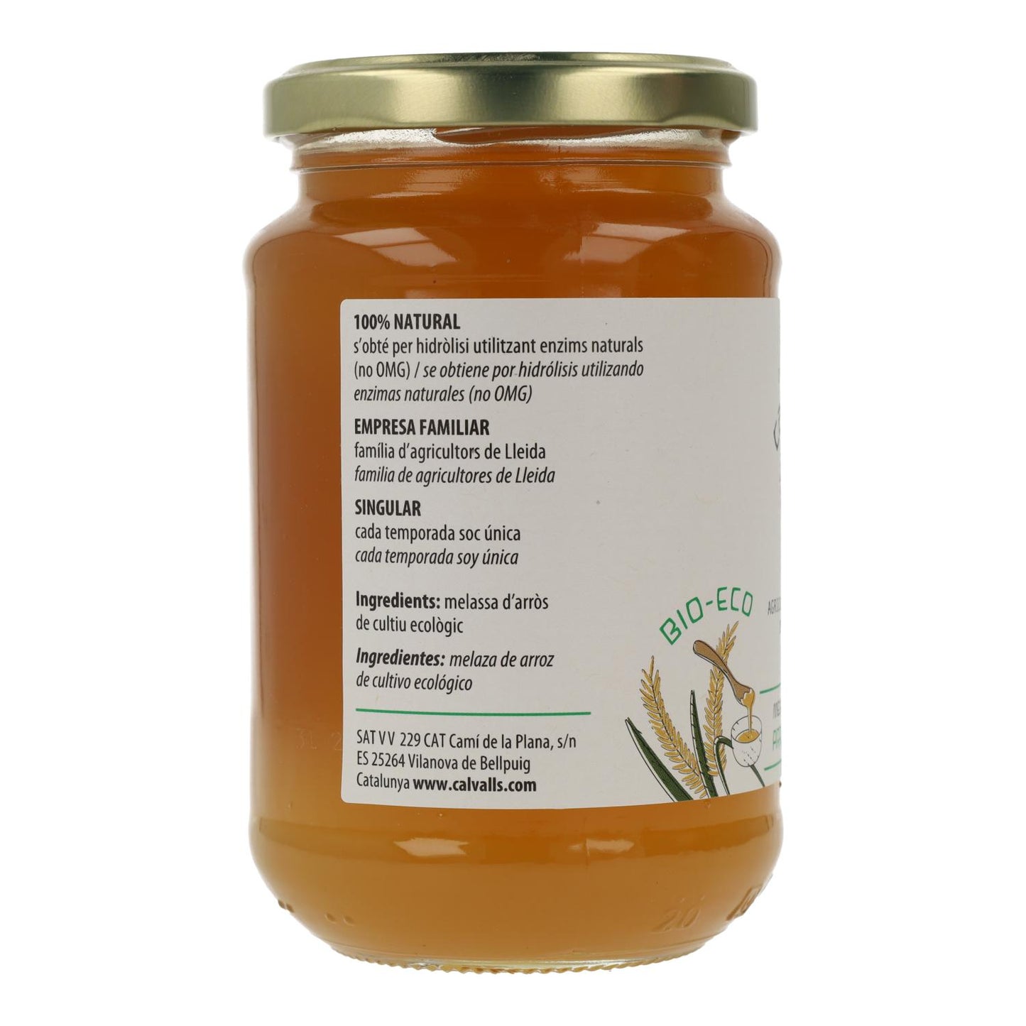 Melassa di riso Cal Valls 450 g