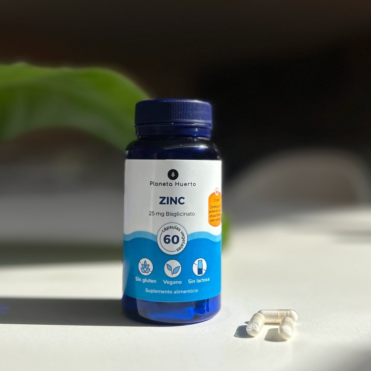 Zinc bisglycinate Planeta Huerto 60 Caps