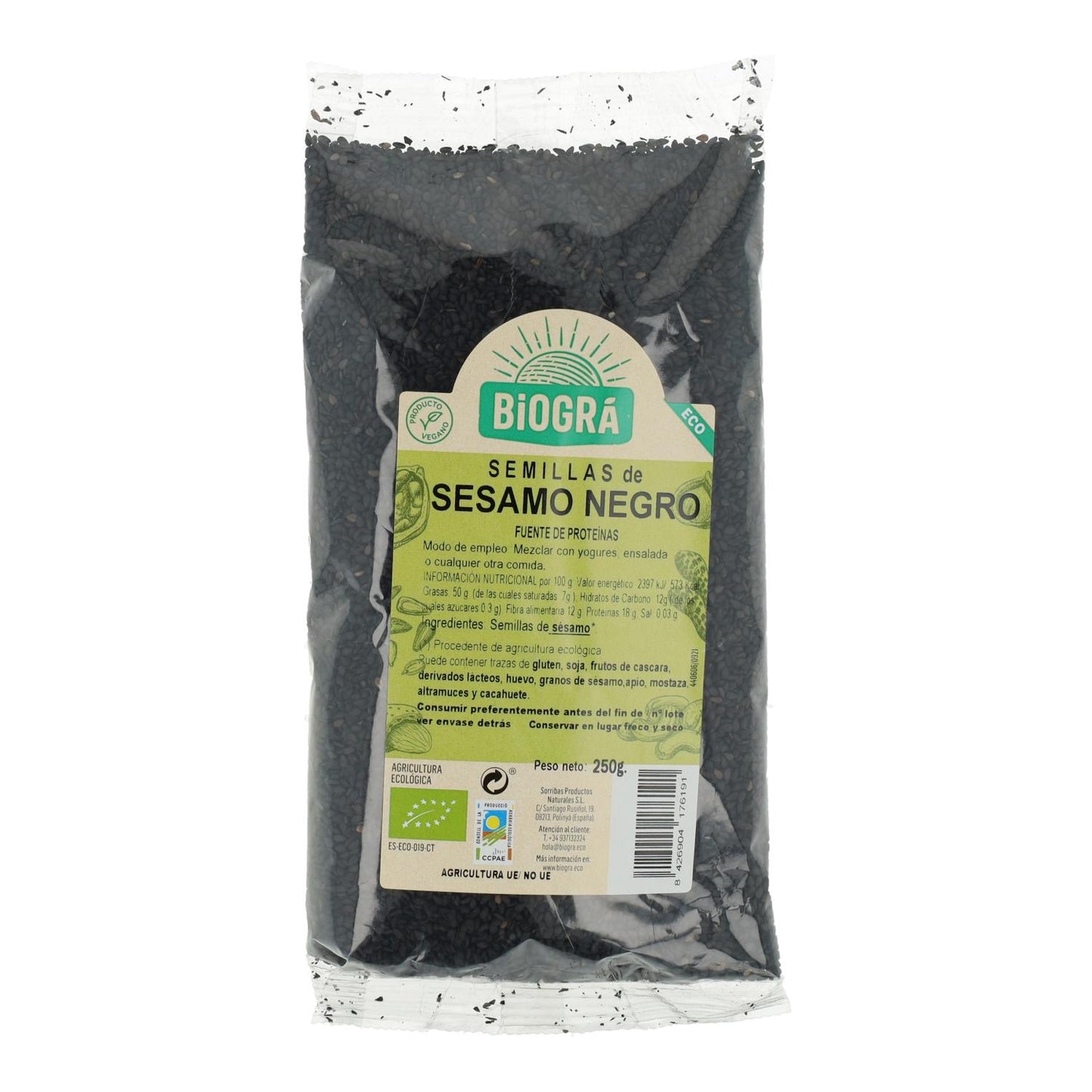 Biogra Black Sesame 250 g