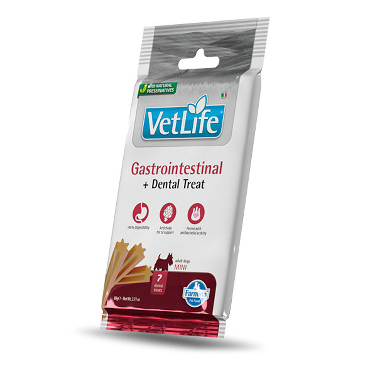Treat vet life nat dog gastrointestinal mini Farmina 60 g