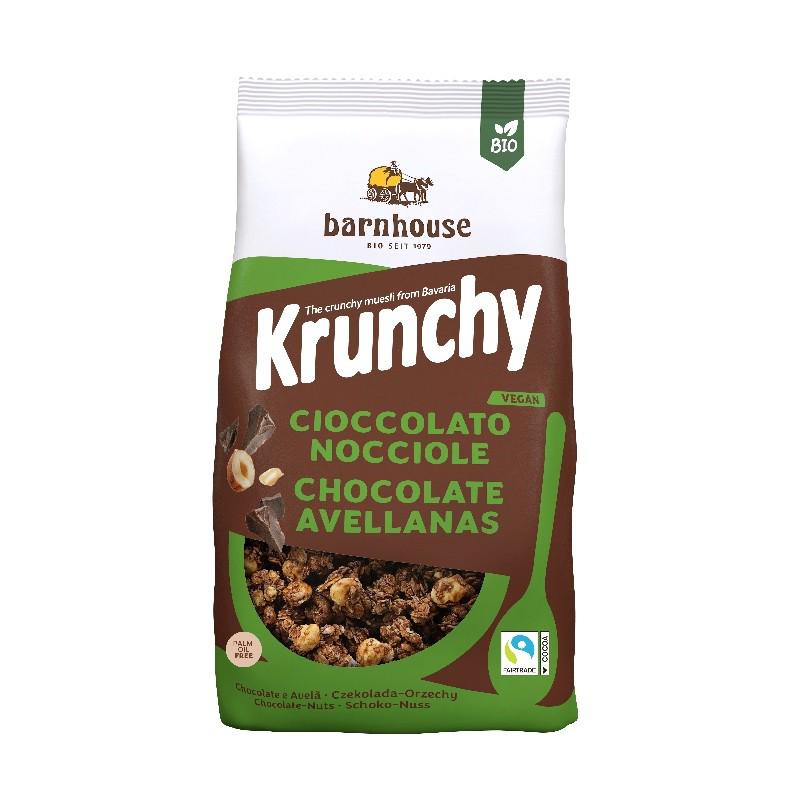 Musli Krunchy Chocolate i Orzechy Laski BIO Barnhouse, 375 g