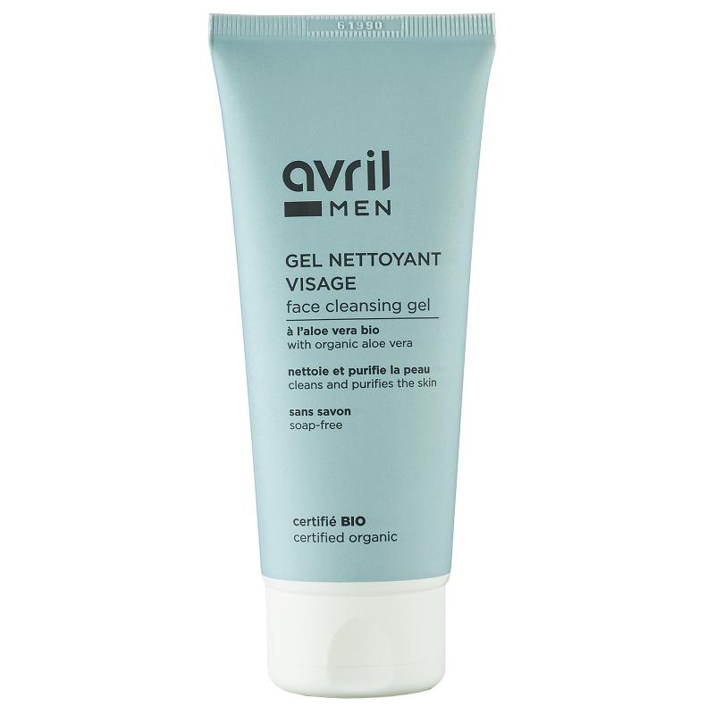 Gel nettoyant visage ECO pour homme Avril 100 ml