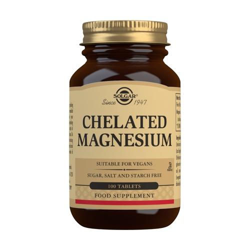 Magnesiumchelat Solgar 100 Tabletten