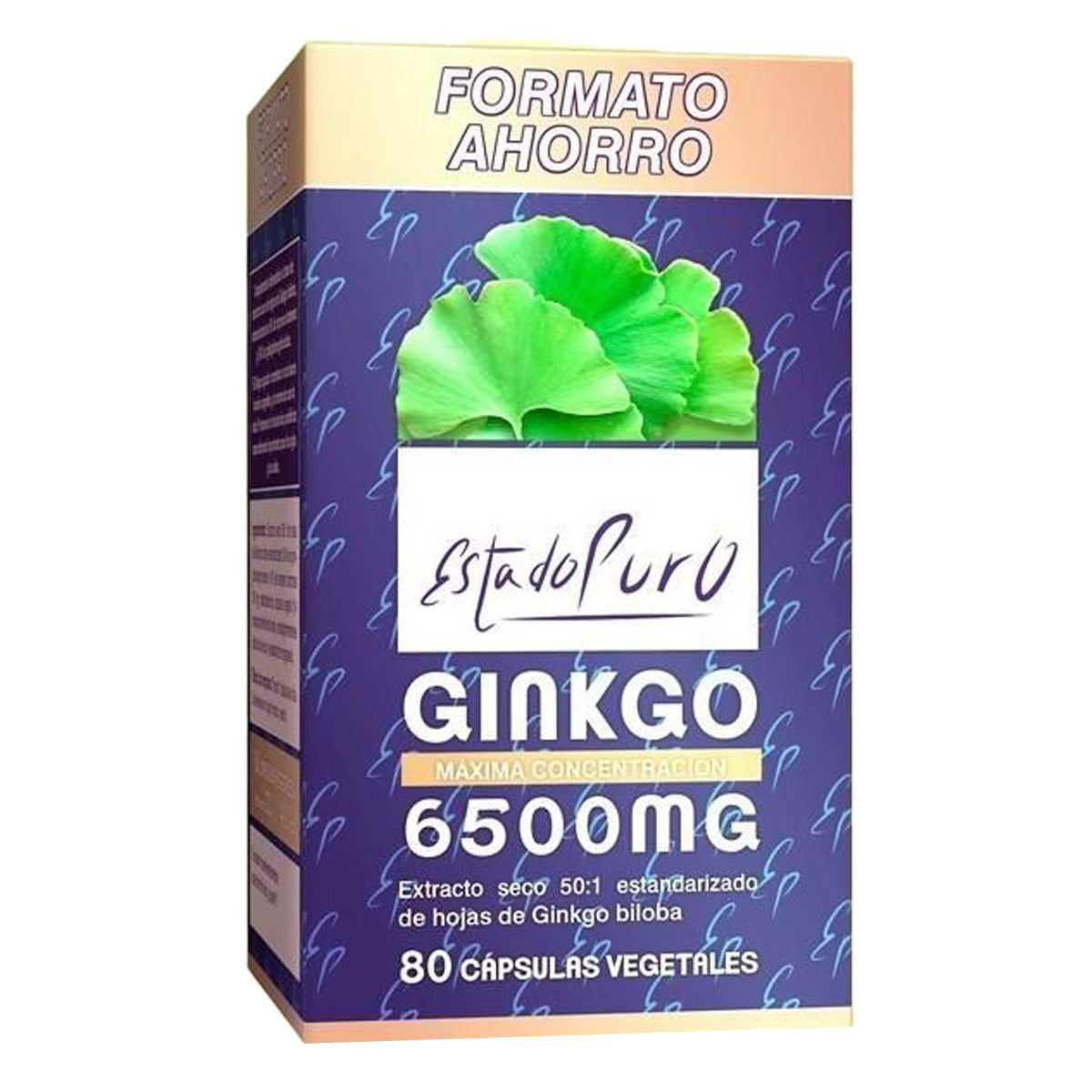 Ginkgo Biloba Pure staat 6500 mg 80 capsules