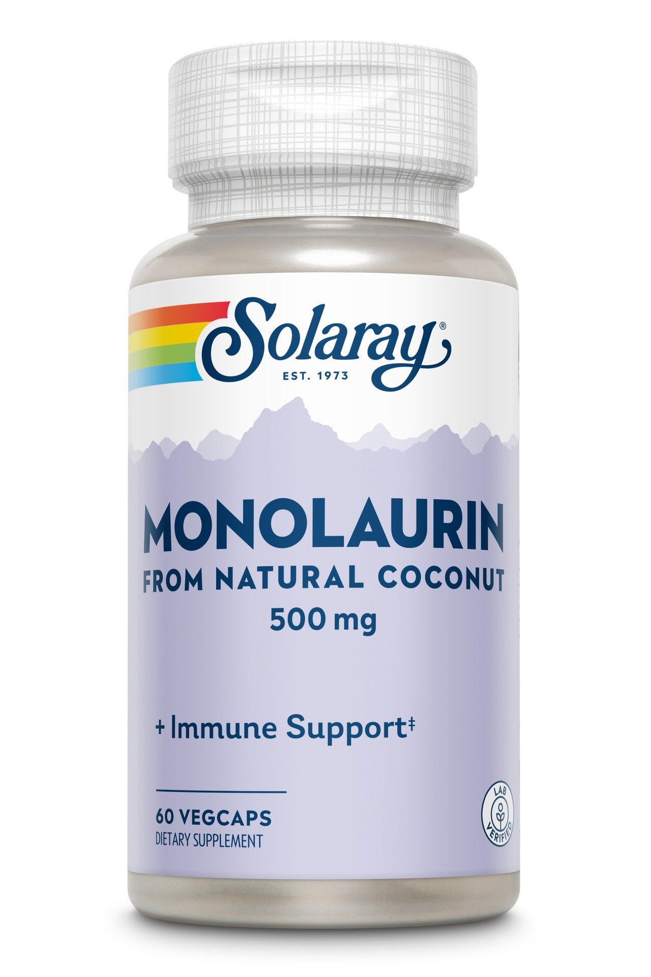 Monolaurin 500mg Solaray 60 capsules