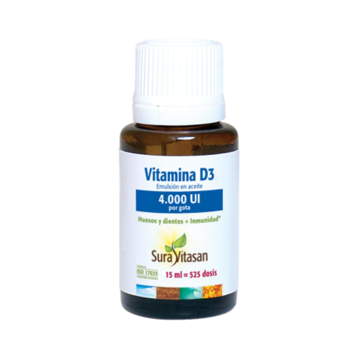 Vitamine D3 4.000 IE 15 ml SuraVitasan
