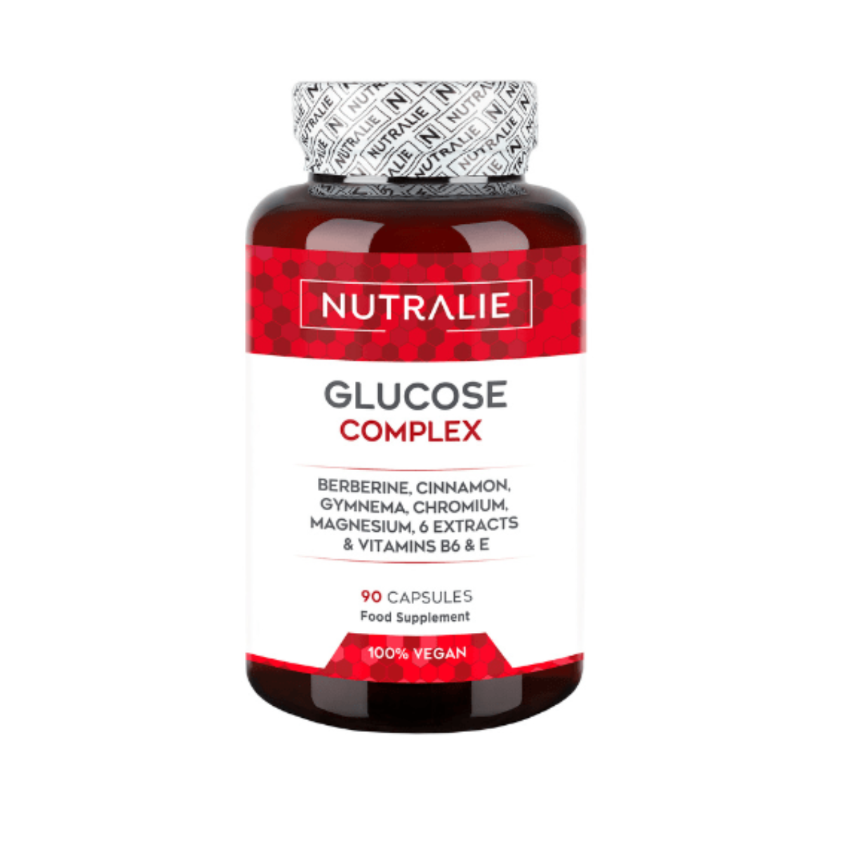 Glukoskomplex Berberin + Krom + Kanel Nutralie 90 kapslar