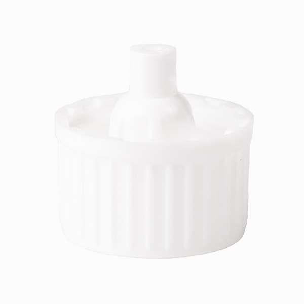 White cap with dropper, Camassia