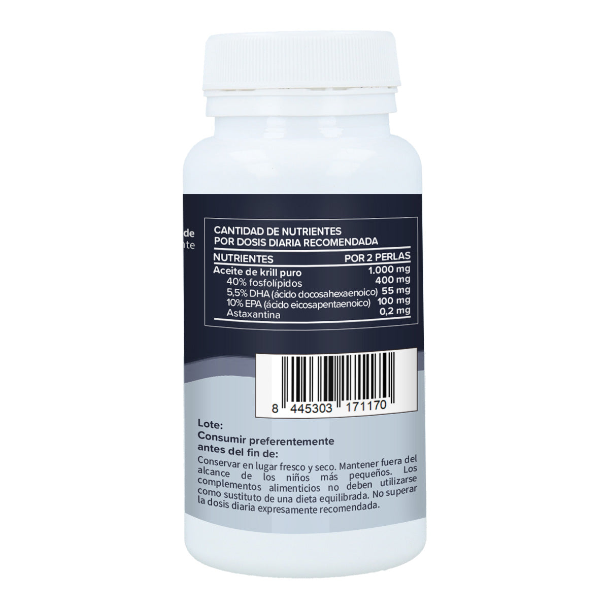 Krillolja 500 mg Planet Orchard 60 pärlor