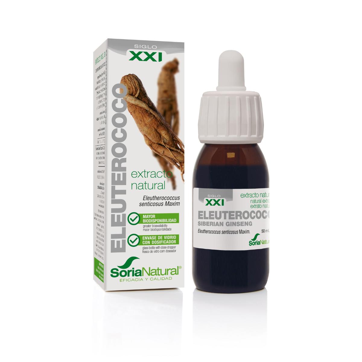 Wyciąg z eleuterokok kolczastego Soria Natural, 50 ml