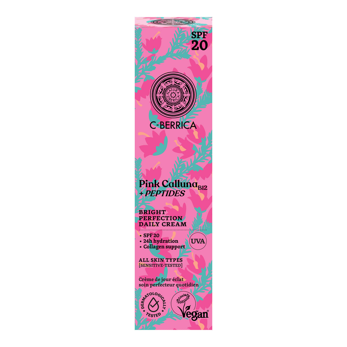 Tagescreme für perfekte und strahlende Haut SPF 20 Natura Siberica 50 ml