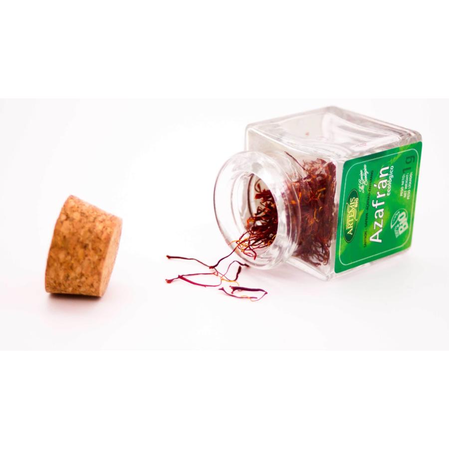 Ekologisk saffran i glasburk Artemisbio 1 g