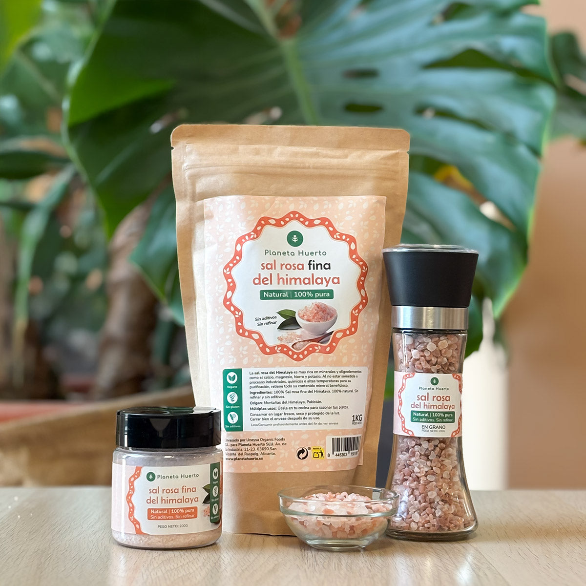 Pink Himalayan Fine Salt Planeta Huerto 100g