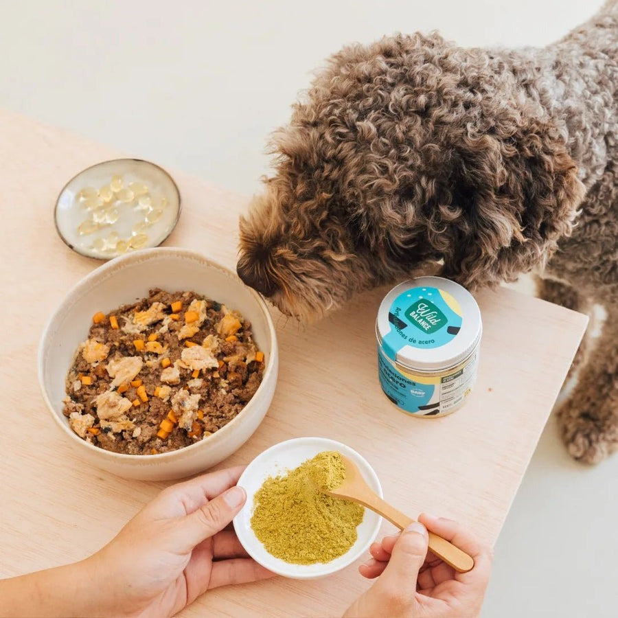 Articulations d'acier Complément naturel pour animaux de compagnie Wild Balance 100 g