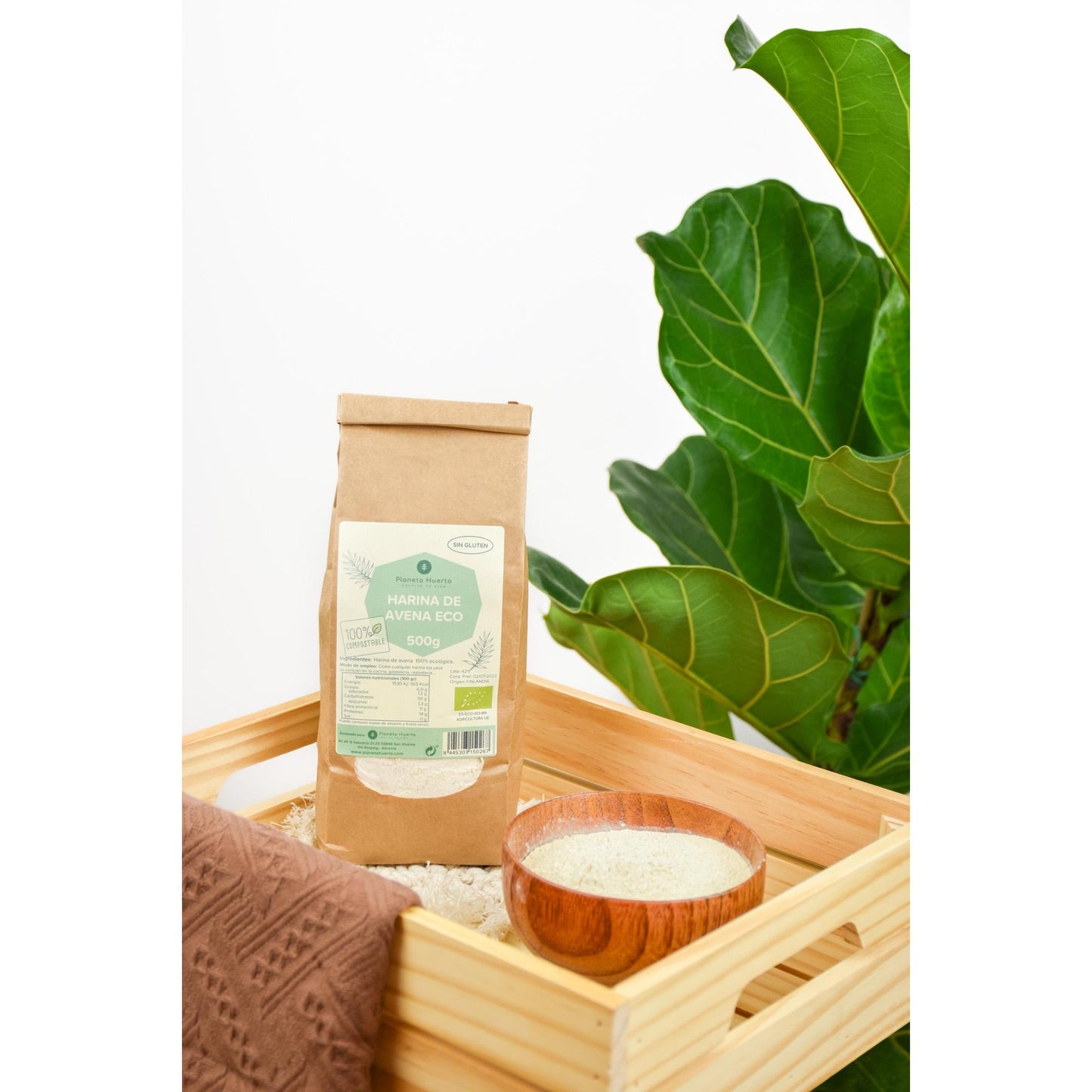 Bezglutenowe płatki owsiane ECO Planeta Huerto