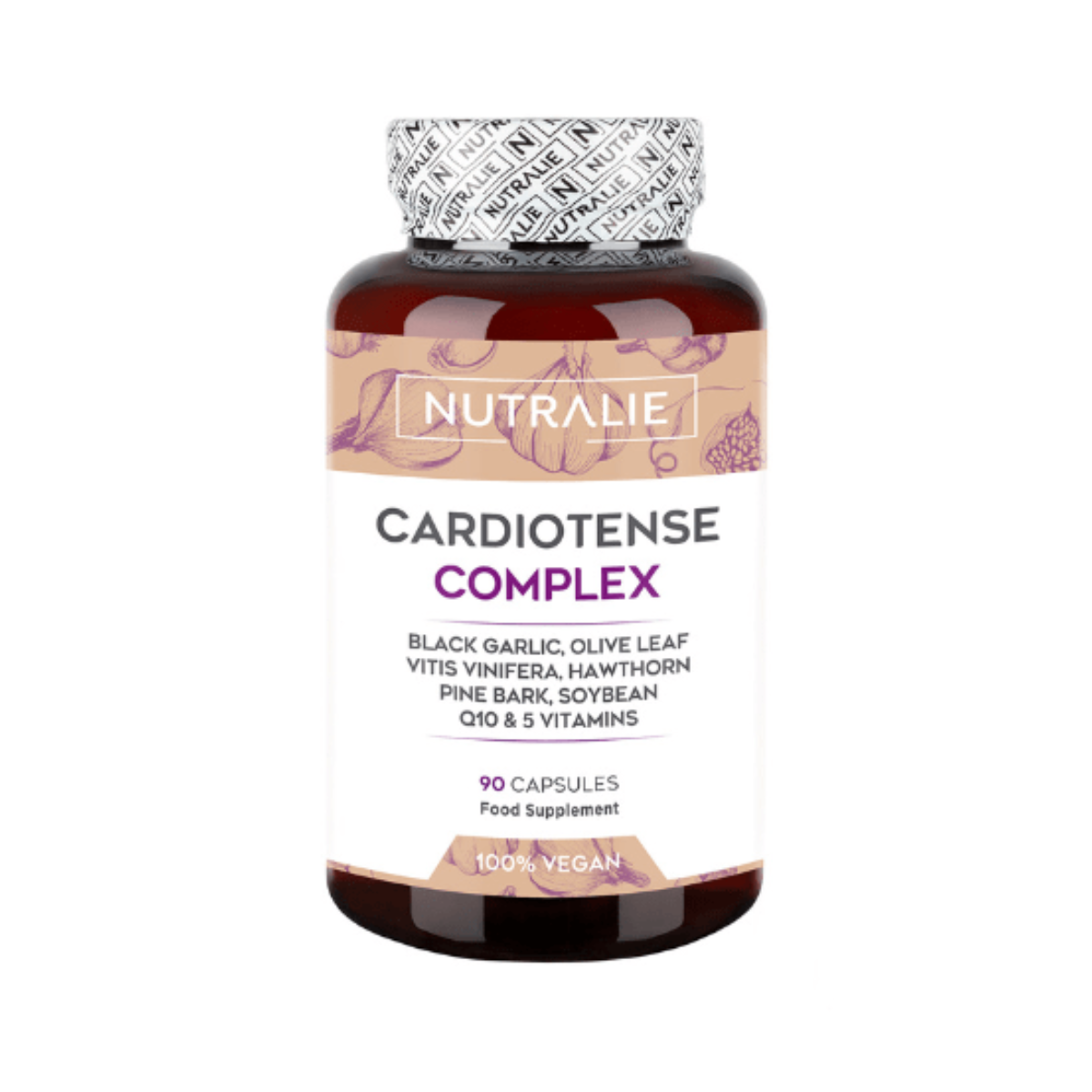 Cardiotense Complex 11250mg with black garlic Nutralie 90 capsules