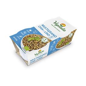 Rijst, chia en lijnzaad Bio in bekertje, klaar voor consumptie Vegetalia 2x125 g
