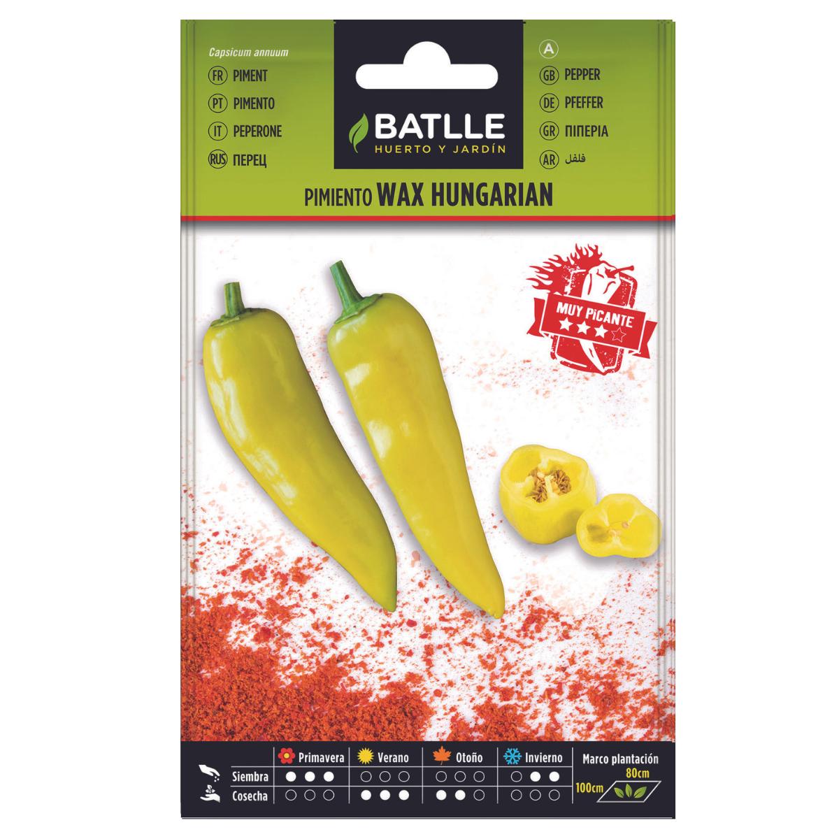 Batlle Hungarian Wax Pepper Seeds