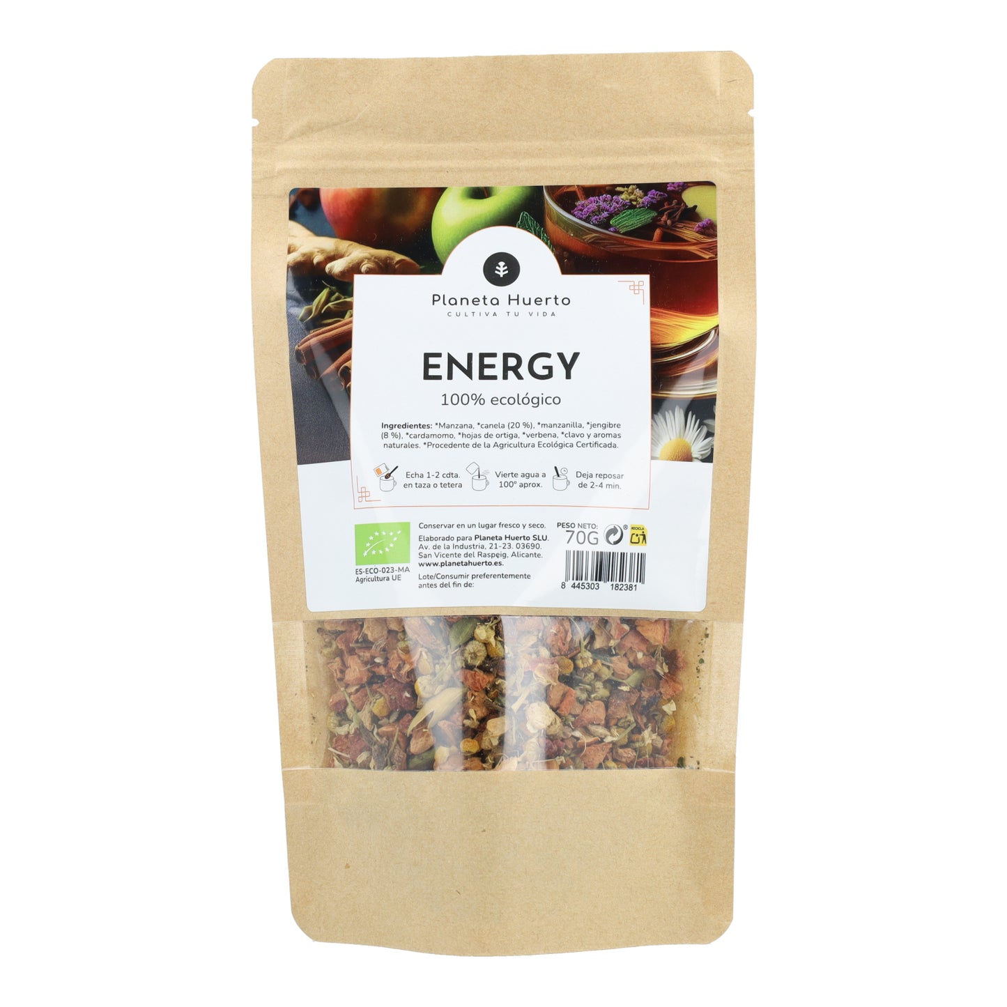Infusion énergétique ECO Planet Garden 70g