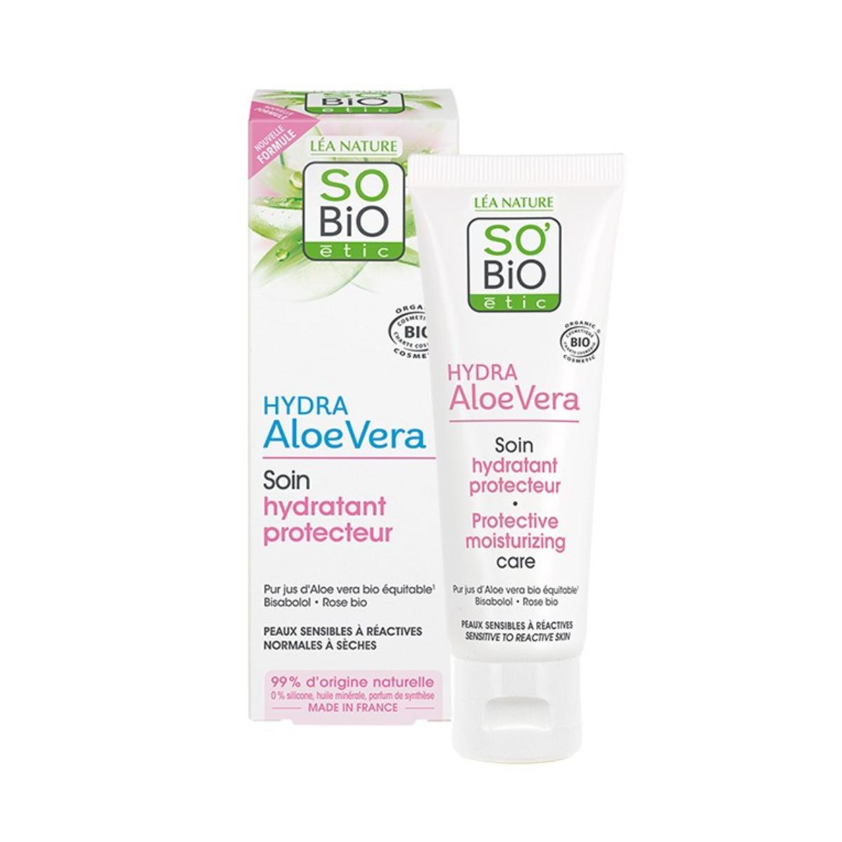 Crème hydratante protectrice So'Bio étic 50 ml.