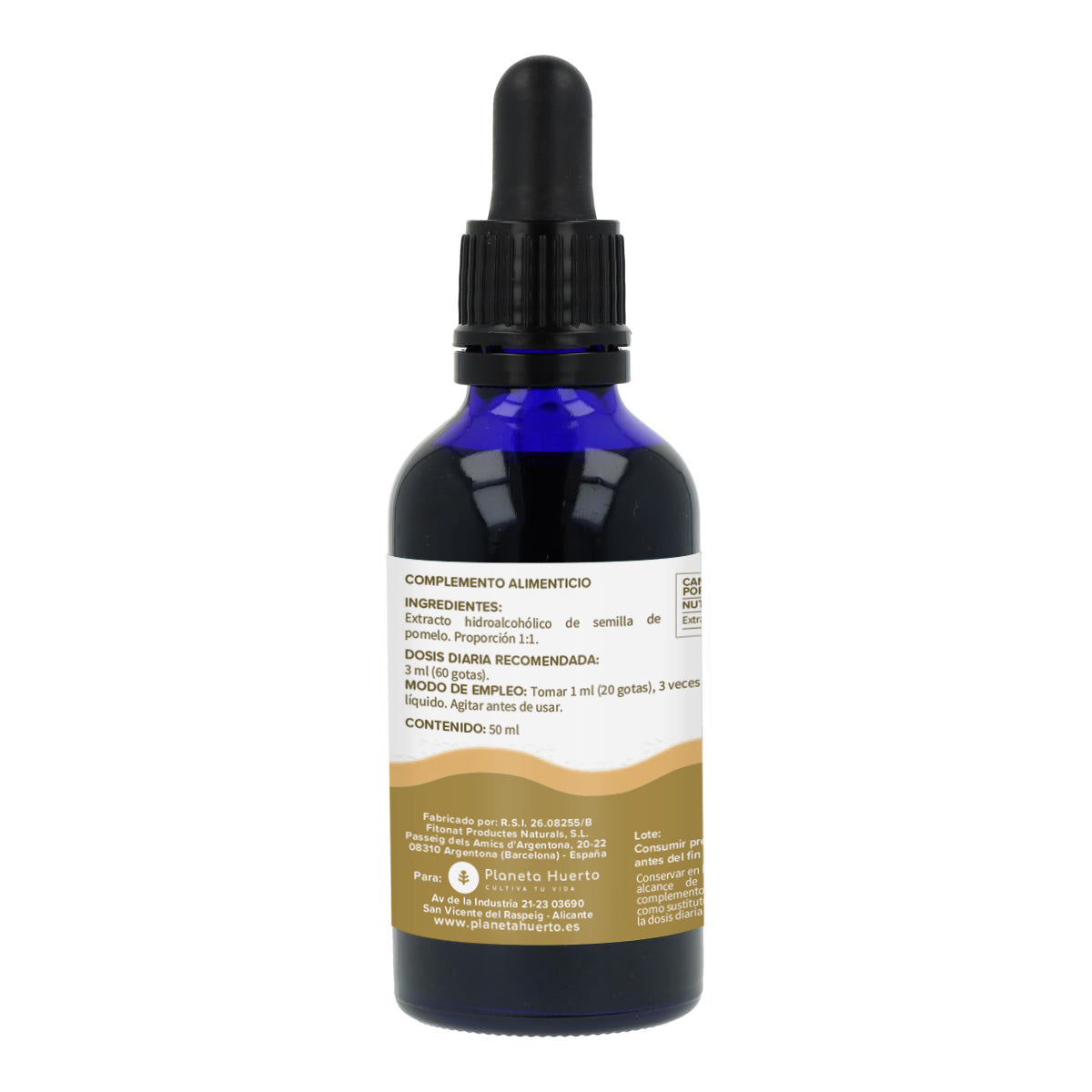 Extrait de Pamplemousse Graines Planet Garden 50 Ml.