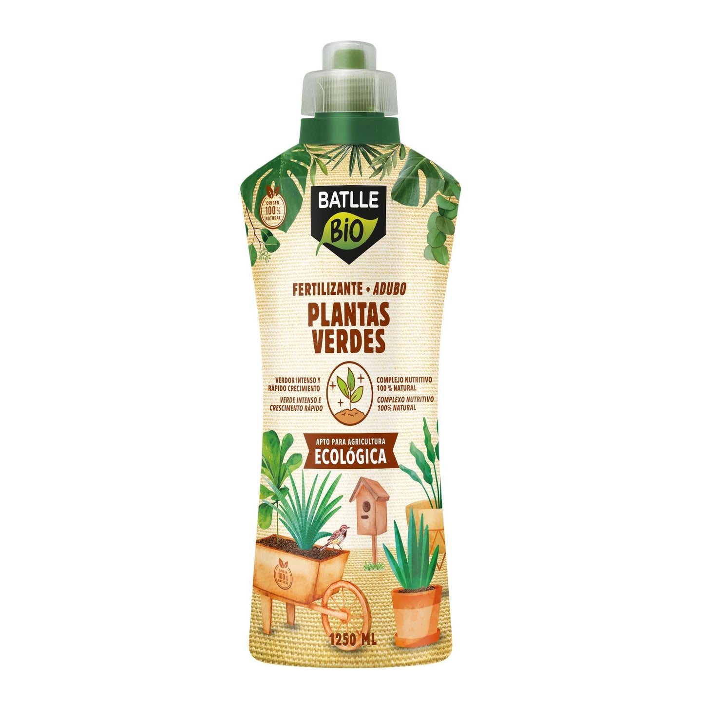 Gödselmedel för gröna växter Batlle Bio 1250 ml