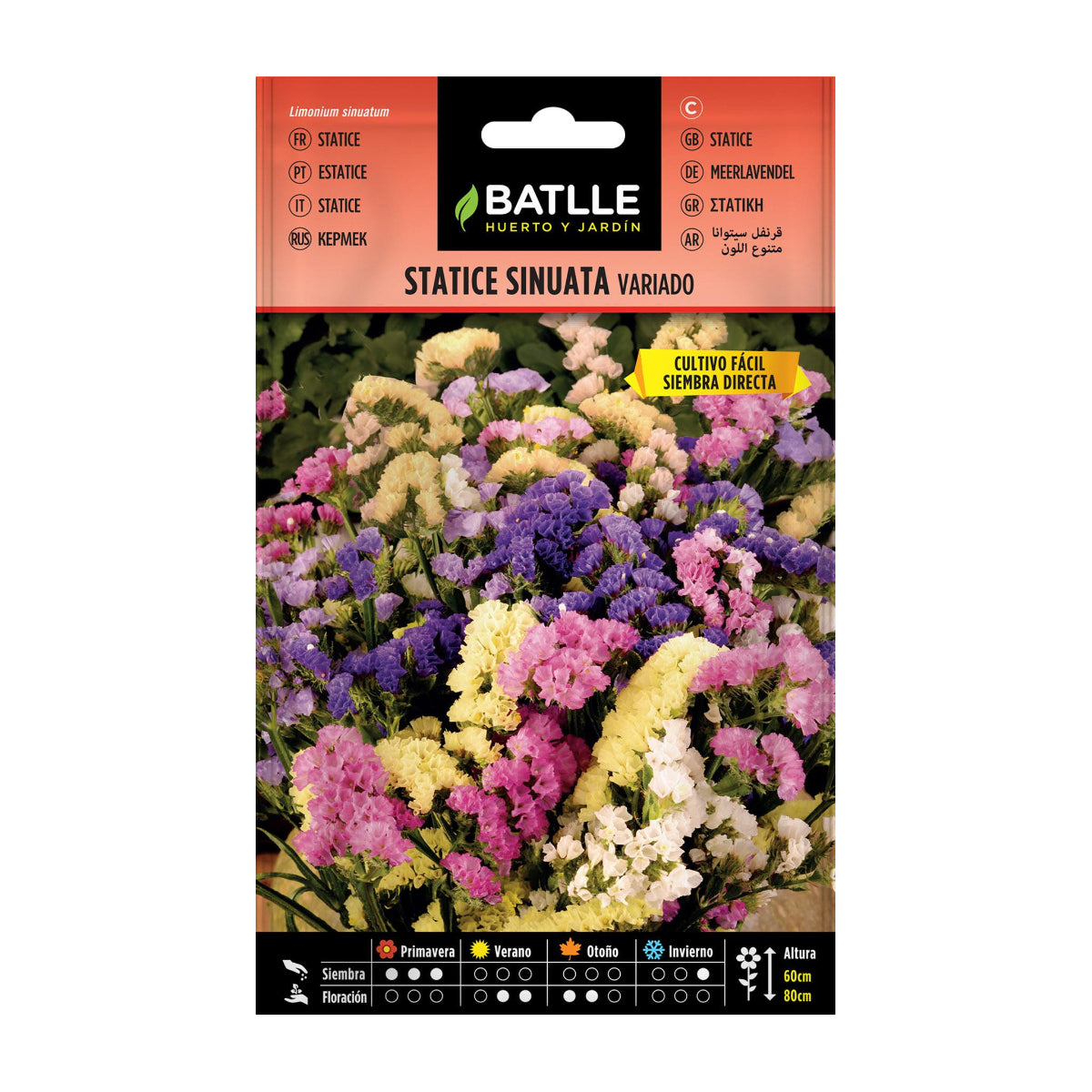 Assorted Statice sinuata seeds Batlle