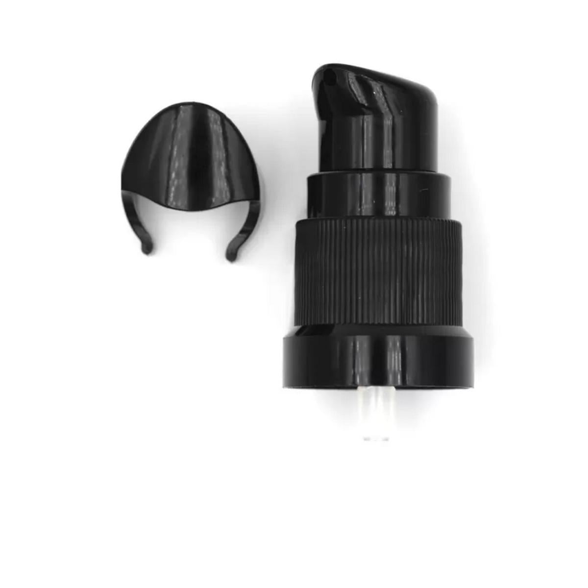 Tête de distributeur noire à visser, 18 mm. Camassia