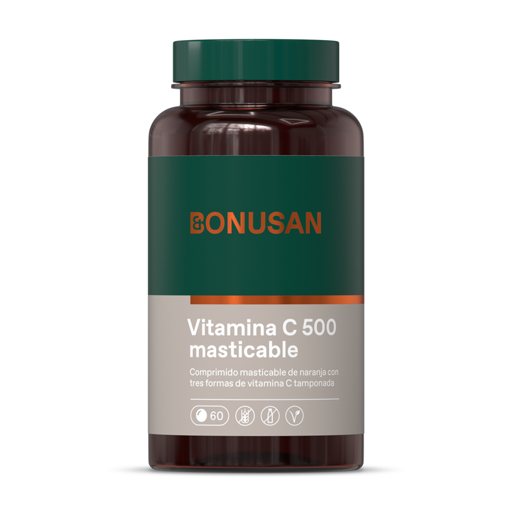 Vitamin C 500 kaubare Tabletten Bonusan 60 Tabletten