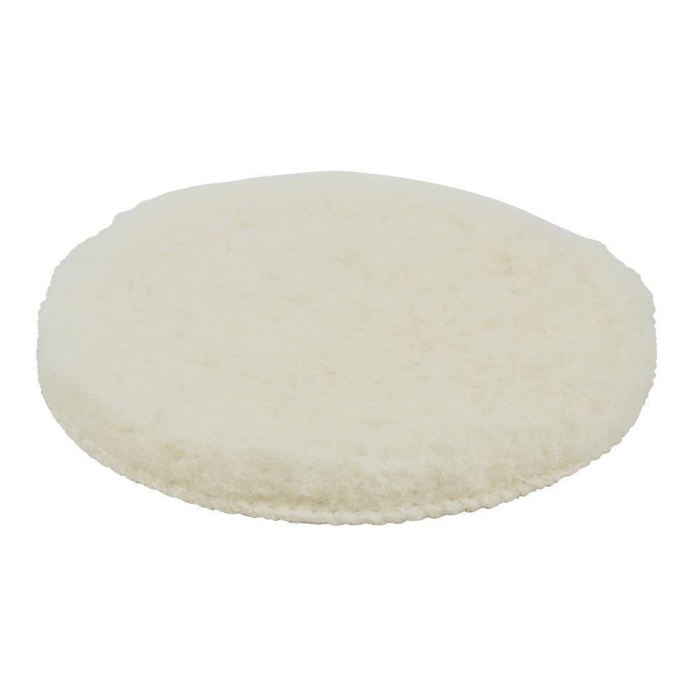 1 cuffia di lucidatura in lana di agnello adesiva, Ø 150 mm.