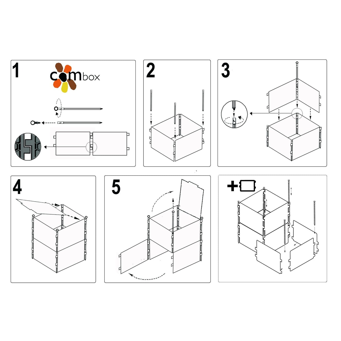 Anello per compostiera Combox