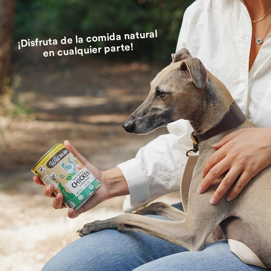 Lattina di pollo BARF per cani Wild Balance 400 g