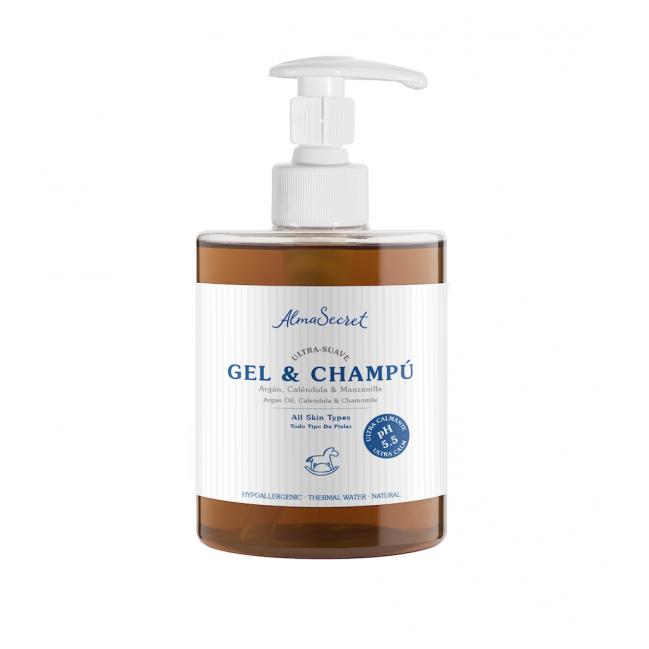 Gel-shampoo met argan, calendula en kamille Alma Secret 500 ml
