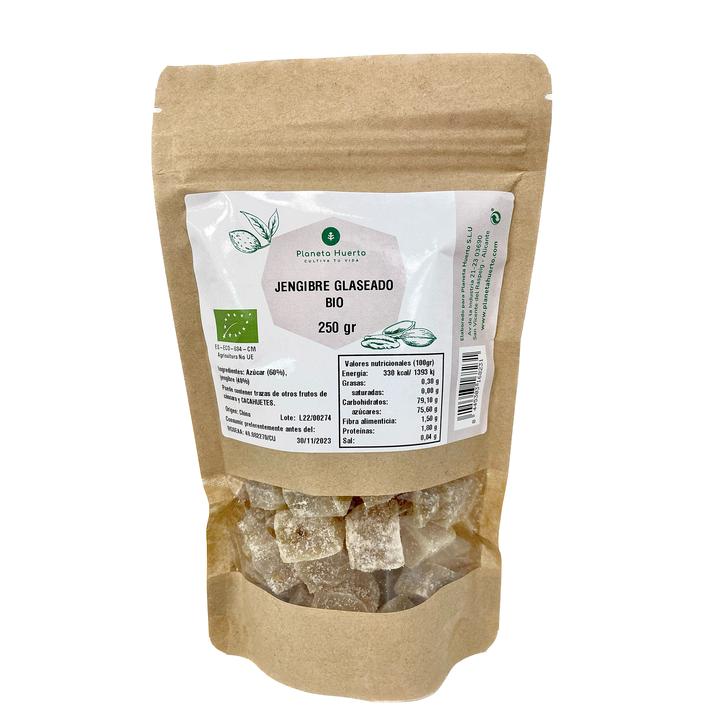 Ginger crystallised ECO Planeta Huerto 250 g