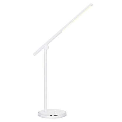 Lampa LED 8W biała 8W touch&stepless dimming z ładowarką USB